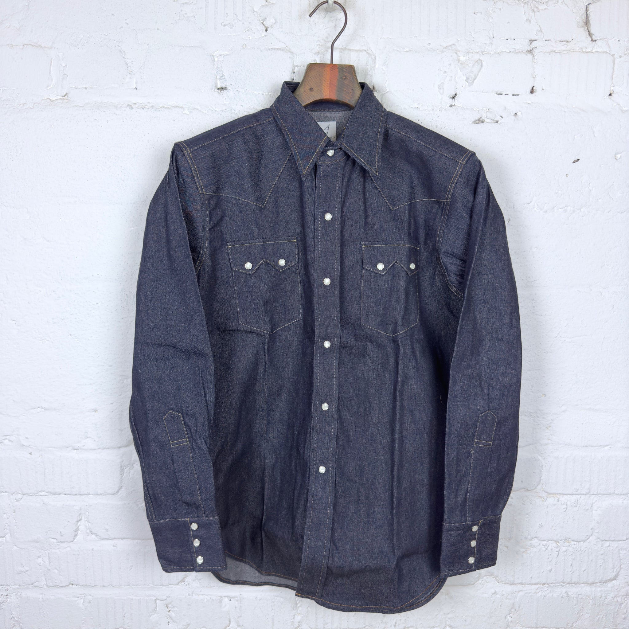 anatomica | western denim shirt – stuf|f-official