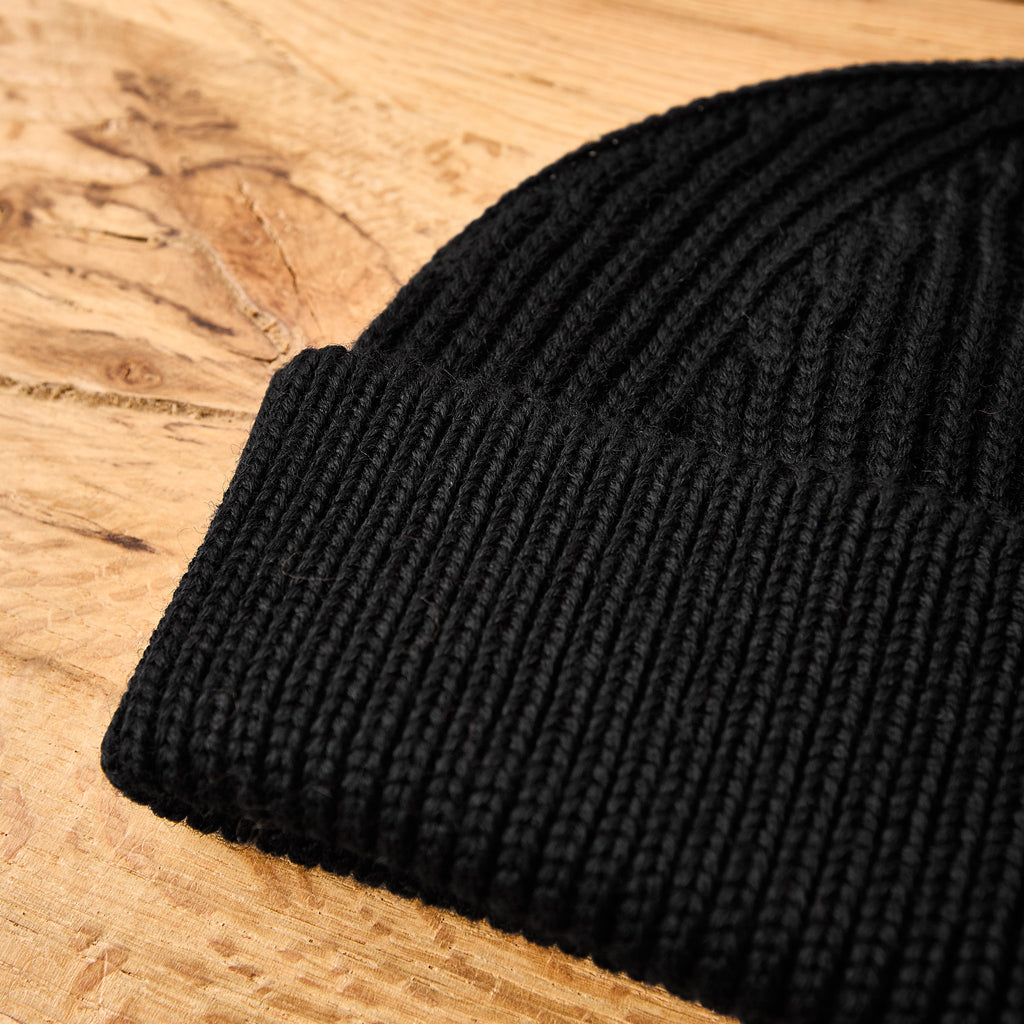 andersen-andersen | beanie short black - Bild 2
