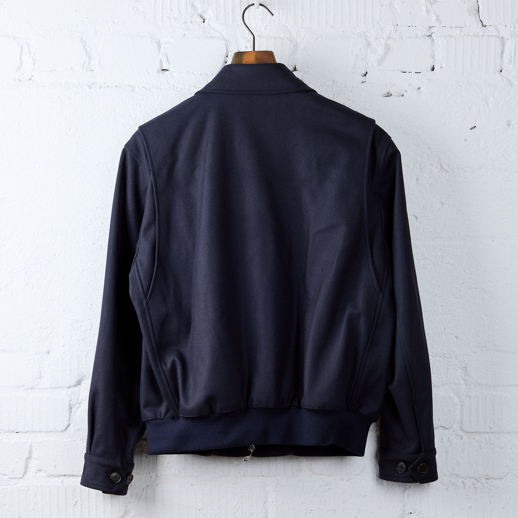 baracuta | g18 melton jacket deep blue - Bild 3