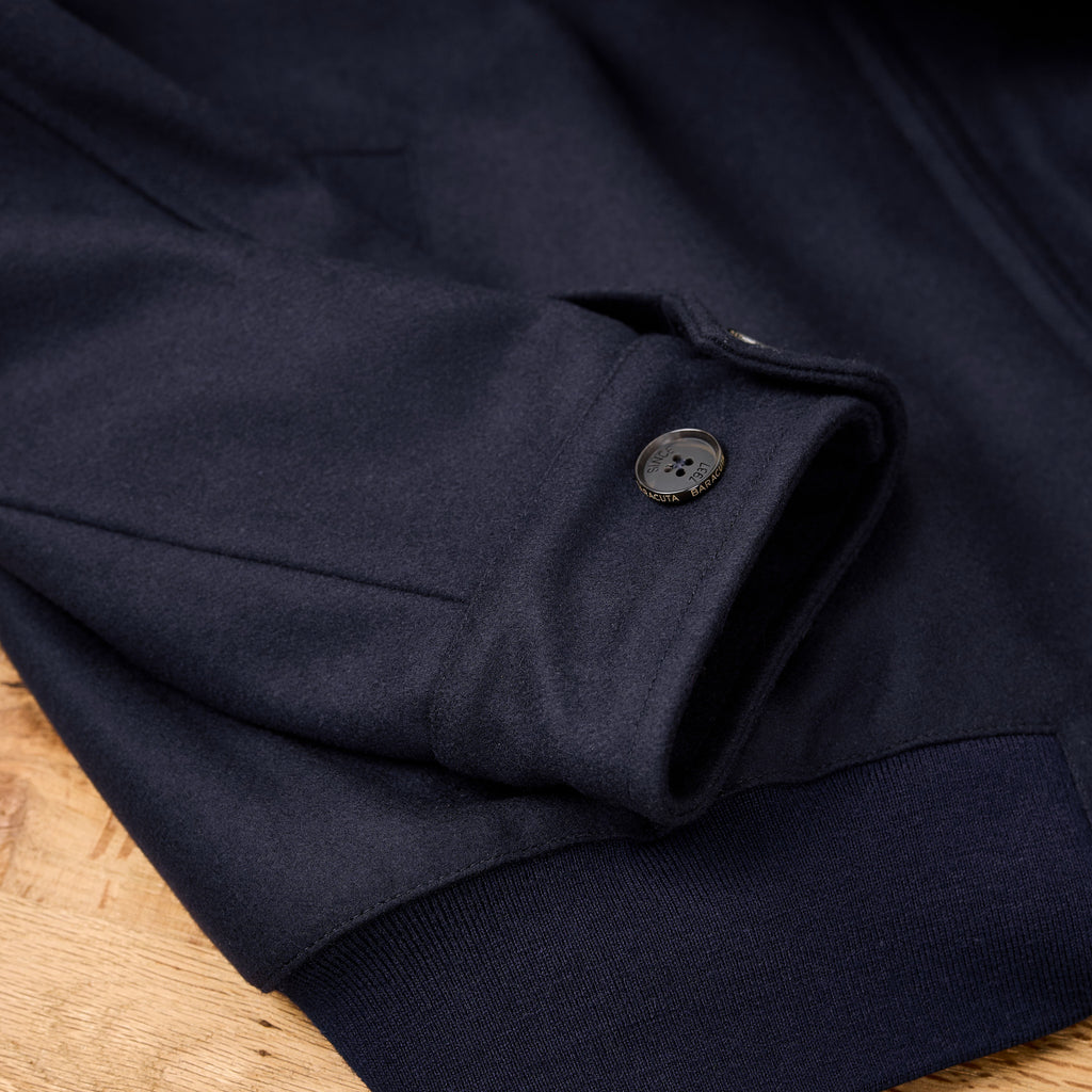 baracuta | g18 melton jacket deep blue - Bild 6