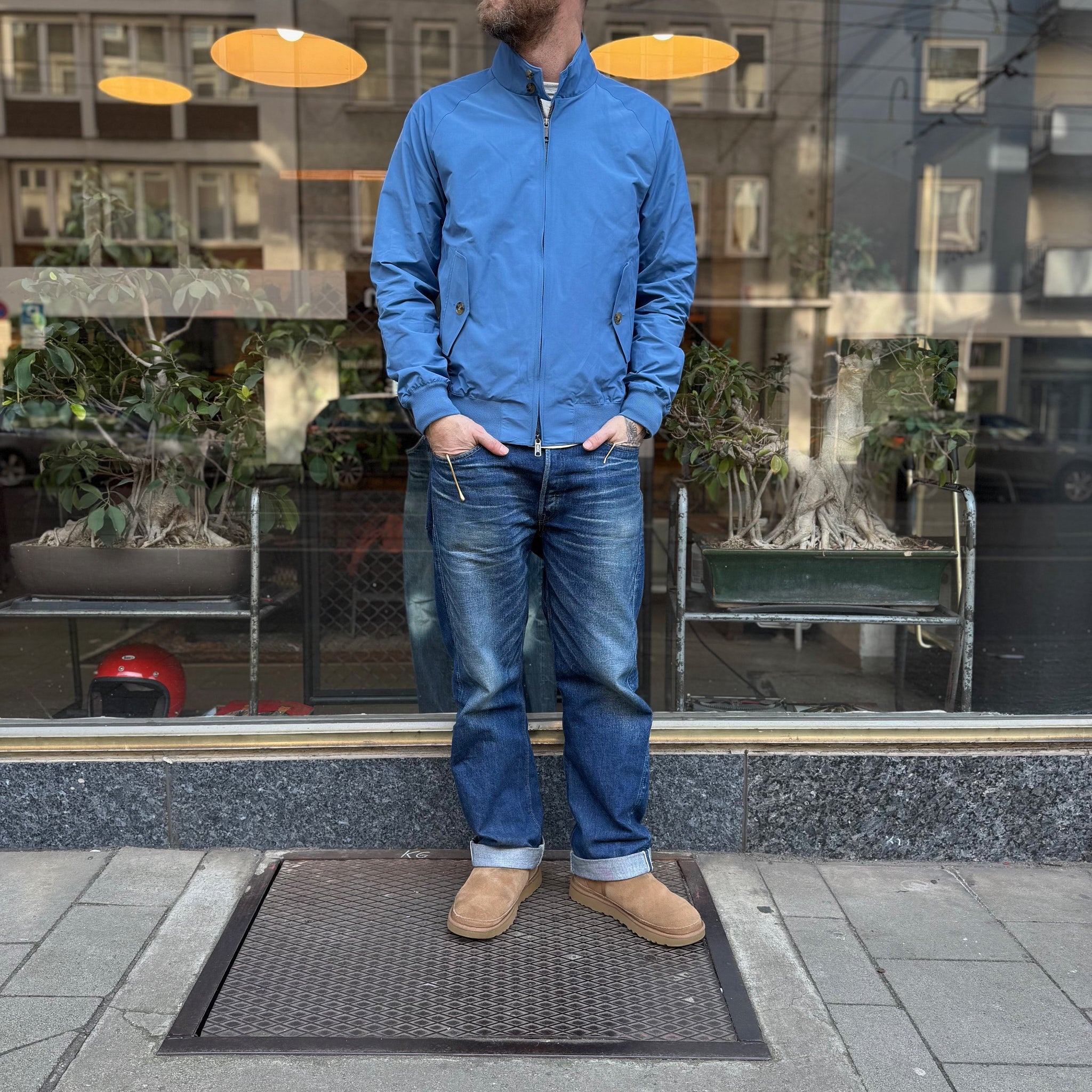 baracuta g9 classic harrington jacket avion