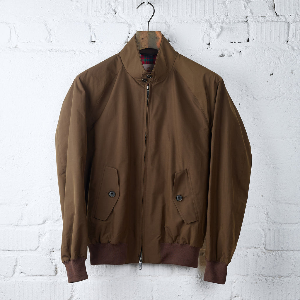 baracuta | g9 classic harrington jacket slate black