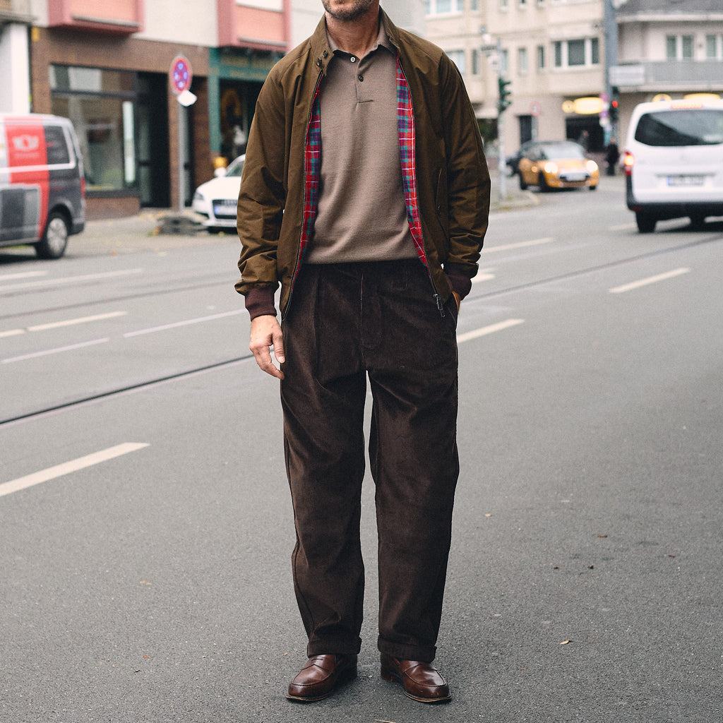 baracuta | g9 classic harrington jacket slate black - Bild 2