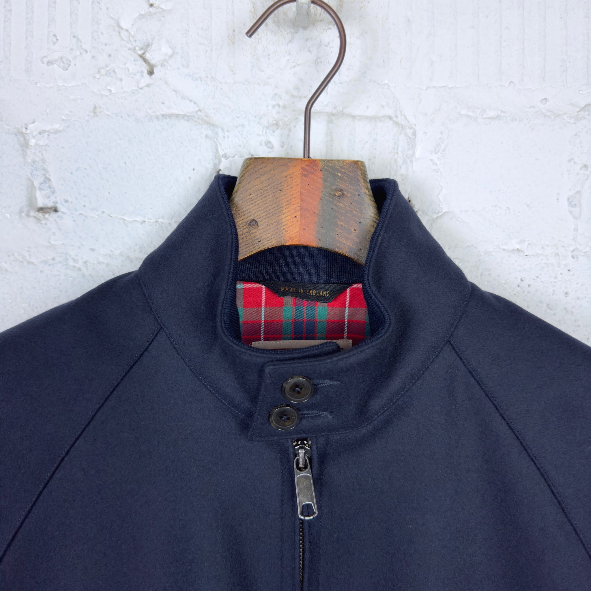 「SUNSEA」 Cut Off Melton Blouson/Ash Navy eb079eb3-f5ac-46a1-85ff-