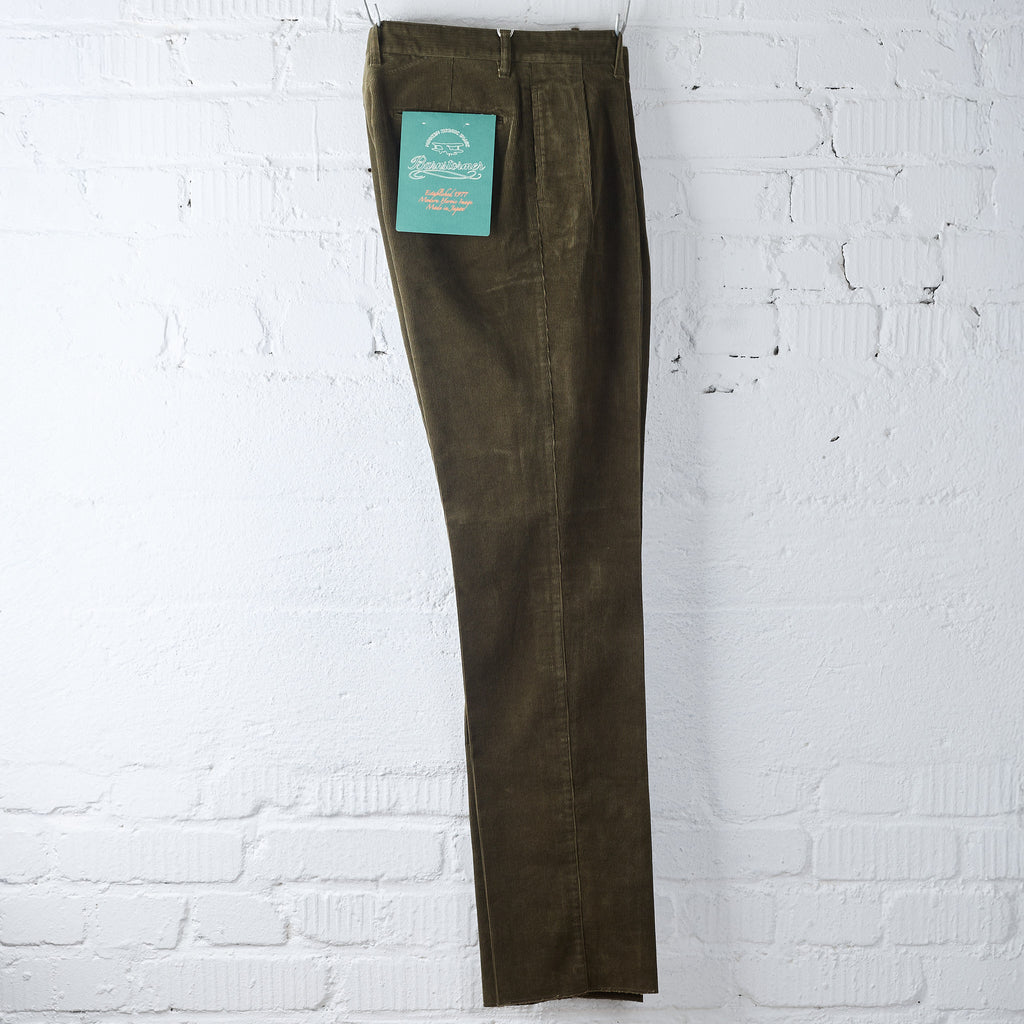 barnstormer | 1909 corduroy pants - olive-brown
