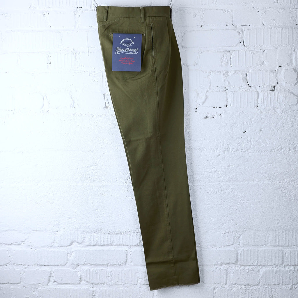 barnstormer | 1955uc two pleated chinos - olive