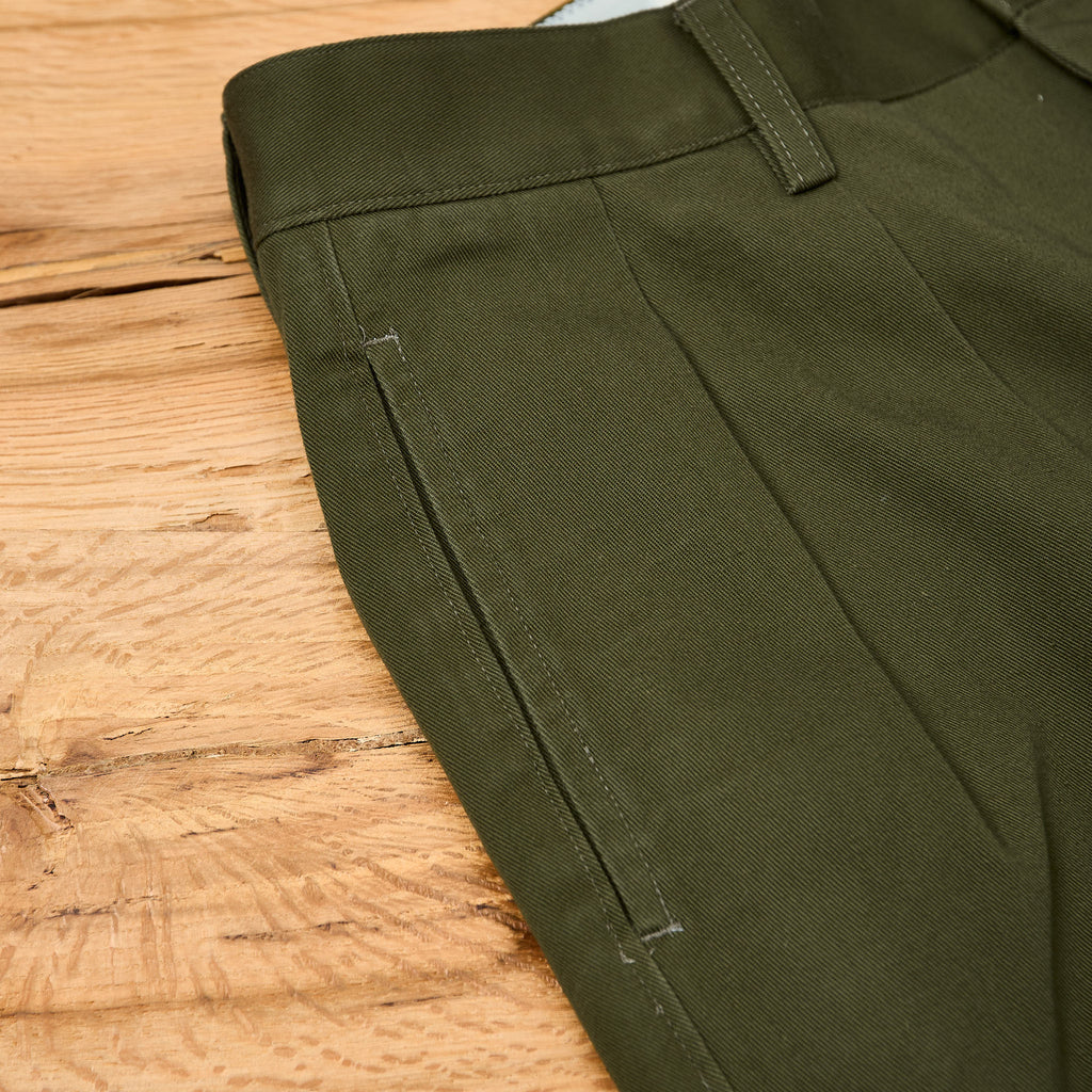 barnstormer | 1955uc two pleated chinos - olive - Bild 3