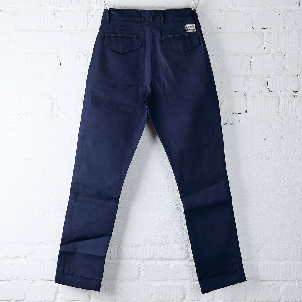 blue blanket | p36 it88 pleated trousers - indigo - Bild 3