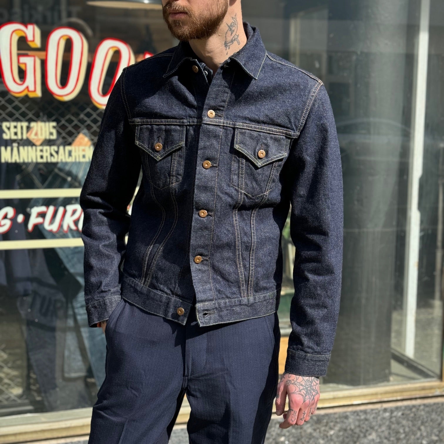 boncoura | 3rd denim jacket – stuf|f-official