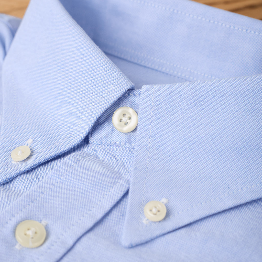 boogie holiday | 12 oxford button down shirt - blue - Bild 4