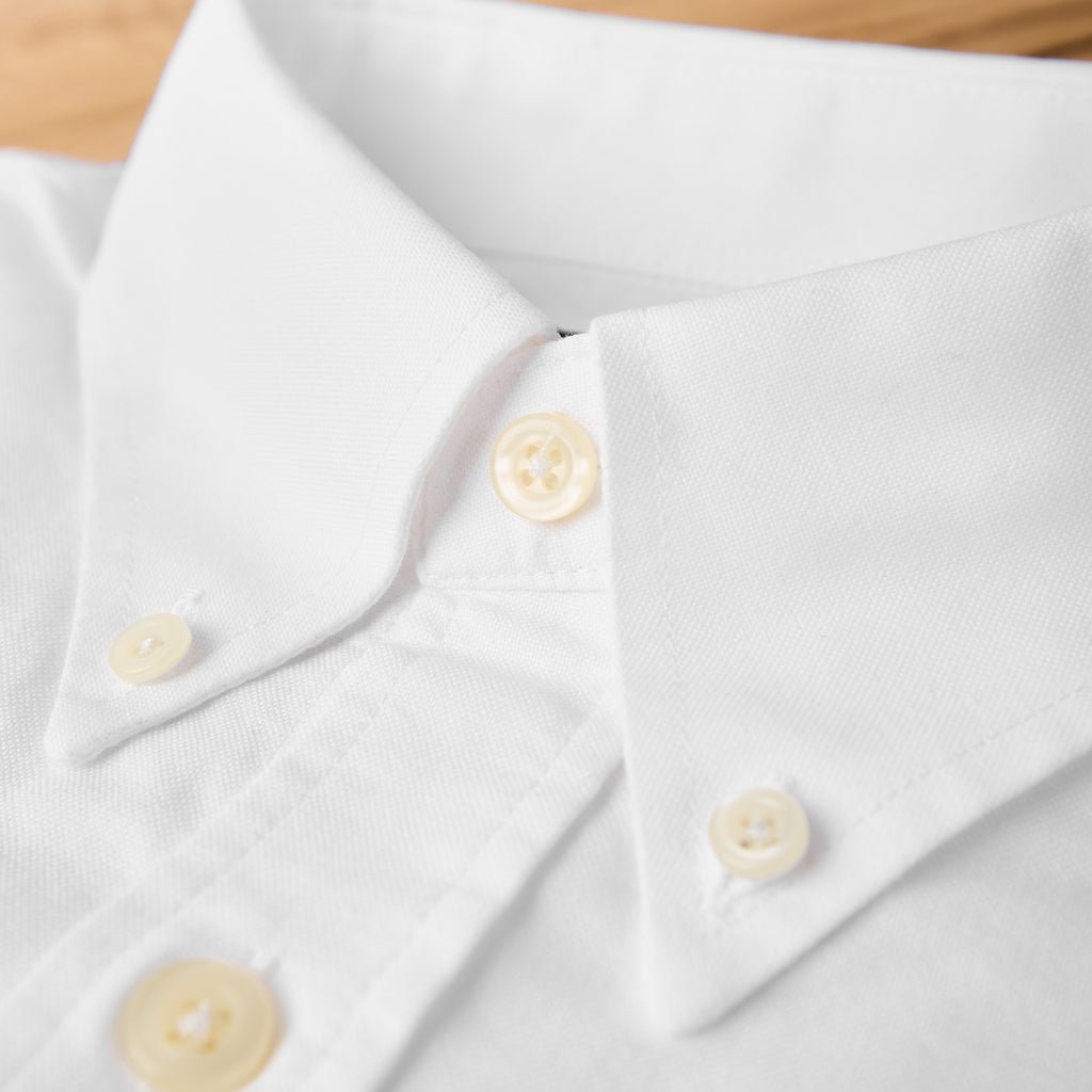 boogie holiday | 12 oxford button down shirt - white - Bild 4