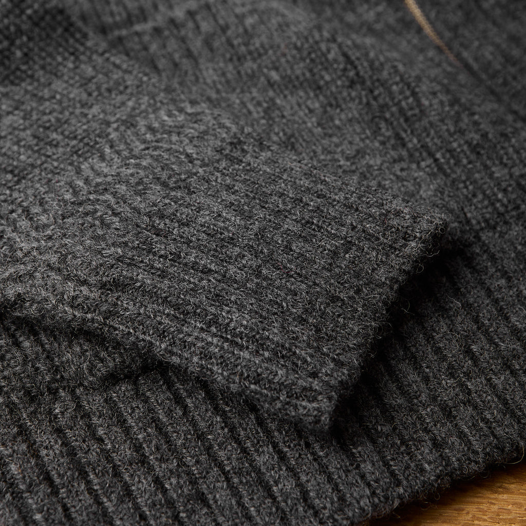 boogie holiday | 12 wool zip cardigan (grey) - Bild 5