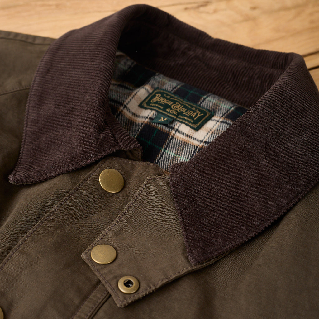 boogie holiday | 14 berkshire field coat - olive - Bild 4