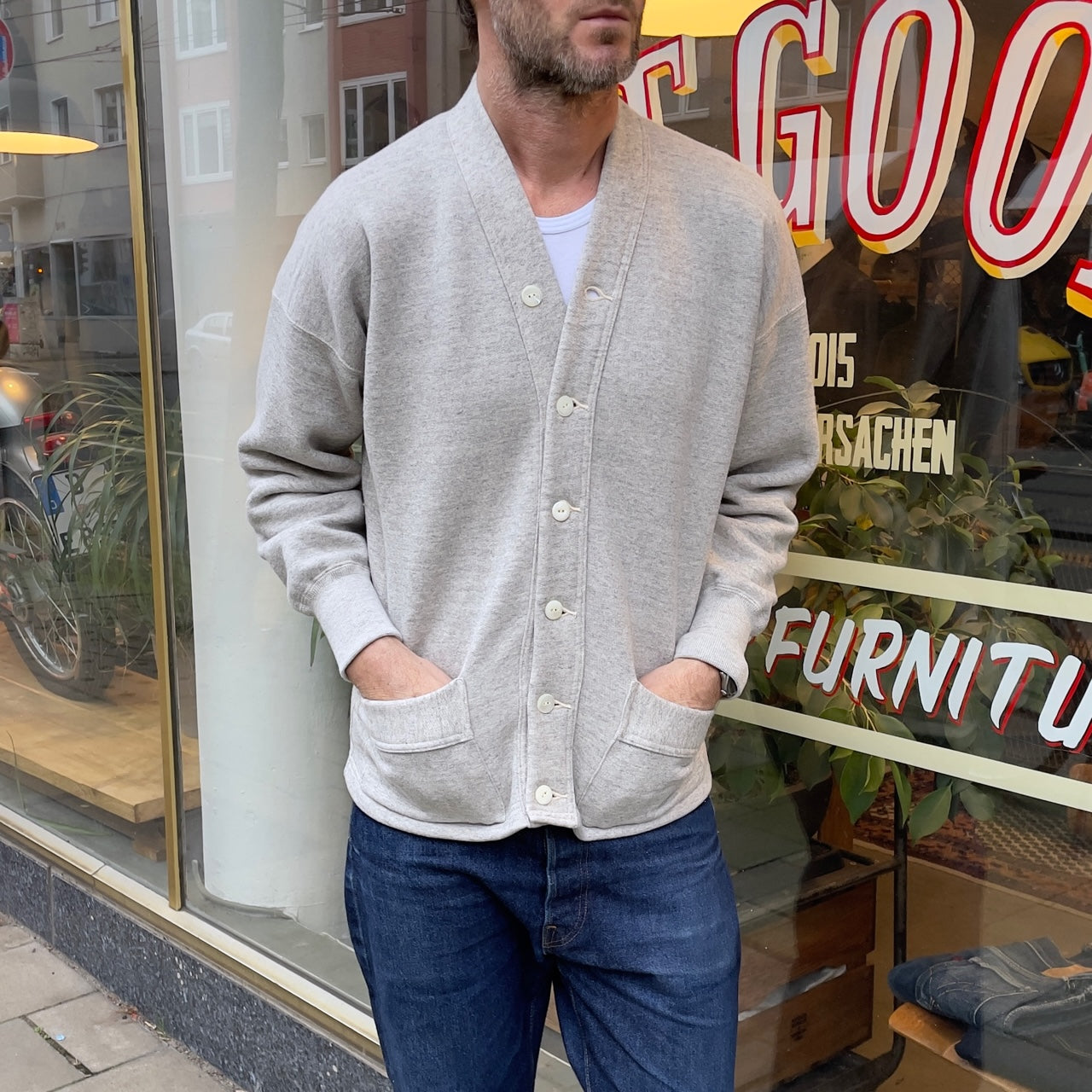 BSC Uniform Sweat Cardigan 　brass bsc uniform 