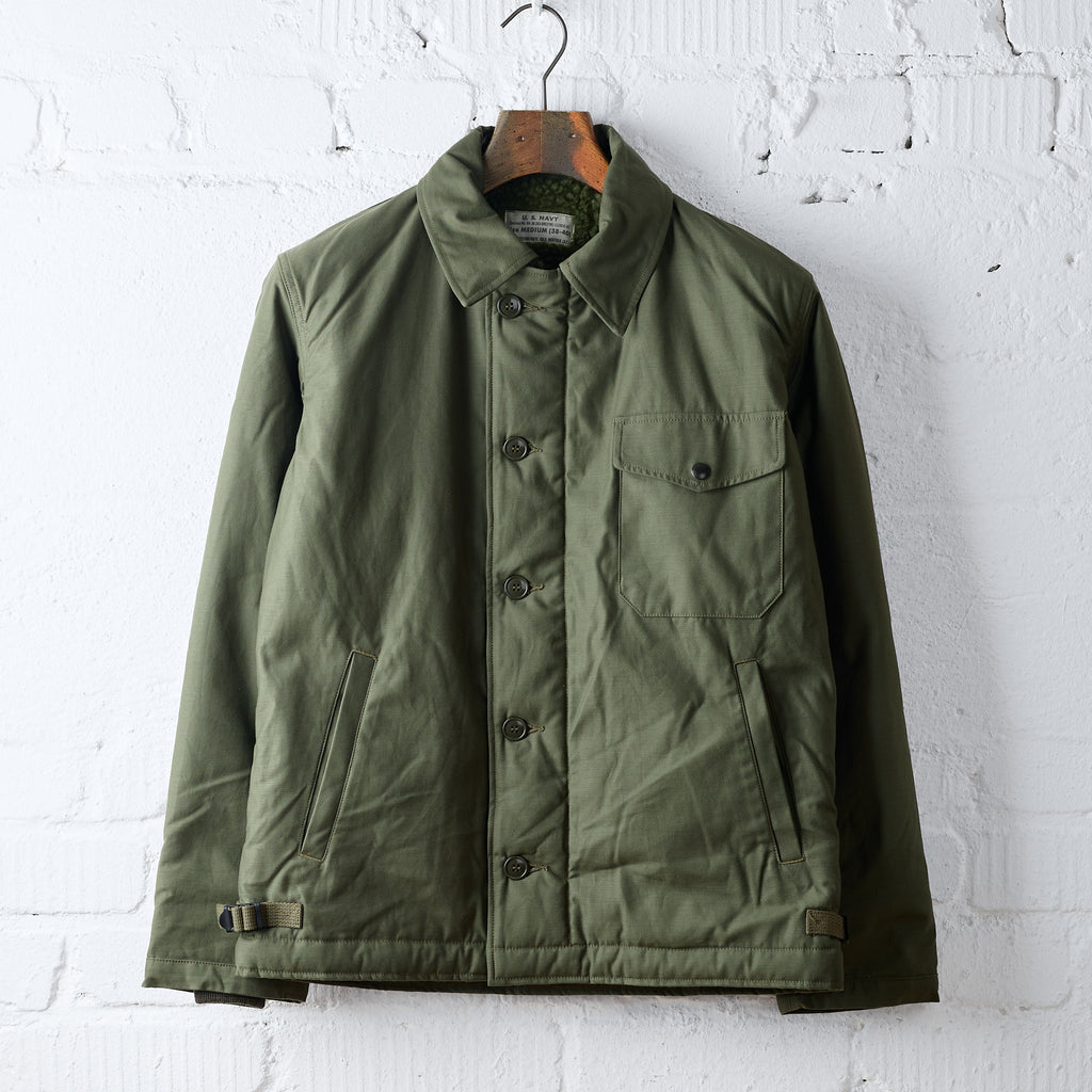 buzz rickson's | br14956 jacket, intermediate, cold weather - deck a-2