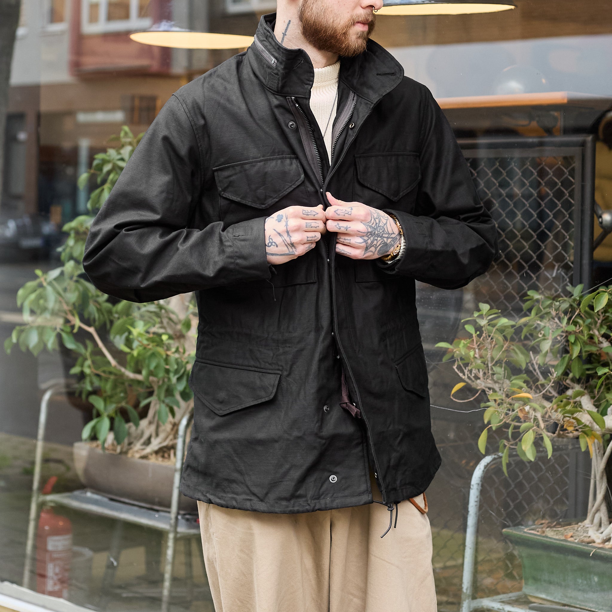 buzz rickson's br15626 william gibson us army m-65 field coat