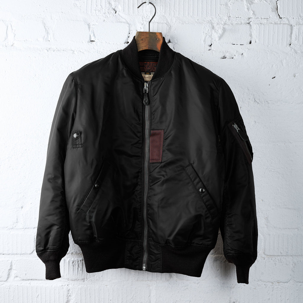 buzz rickson's | br15772 william gibson collection type black ma-1 long model “albert turner & co., inc. model - Bild 1