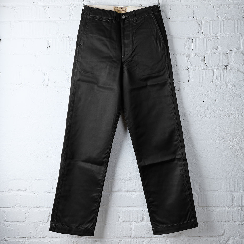 buzz rickson's | br41860 william gibson collection black chino 1942 model
