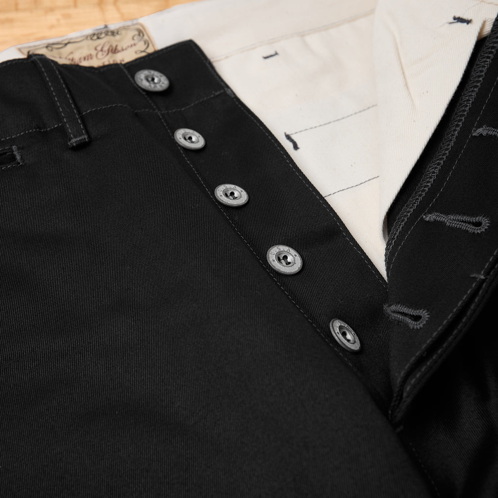 buzz rickson's | br41860 william gibson collection black chino 1942 model - Bild 3