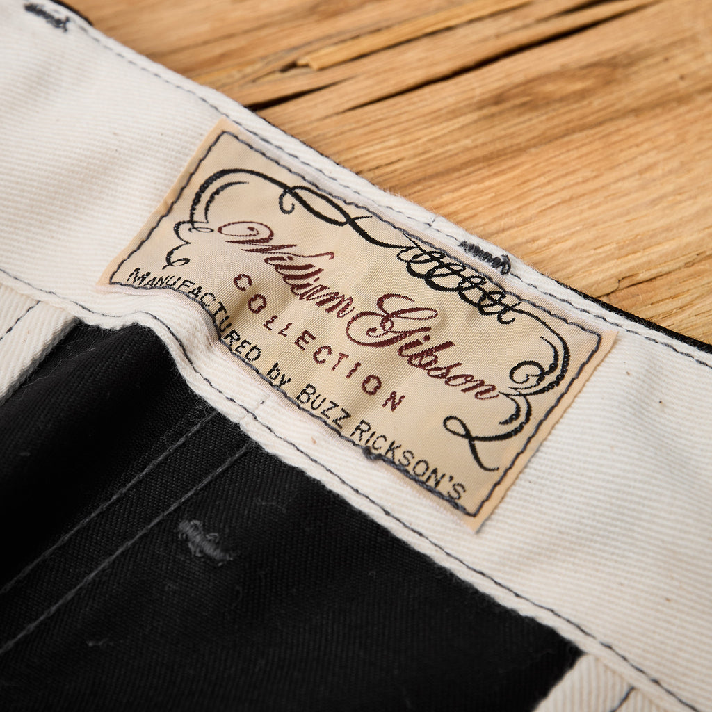 buzz rickson's | br41860 william gibson collection black chino 1942 model - Bild 5