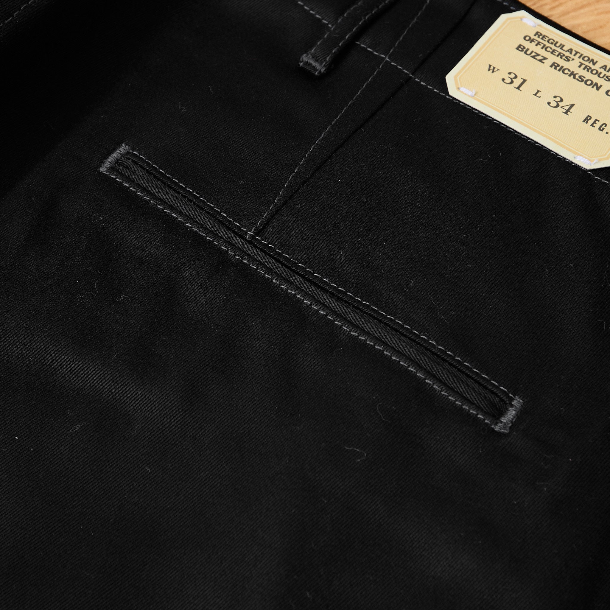 buzz rickson's | br41860 william gibson collection black chino