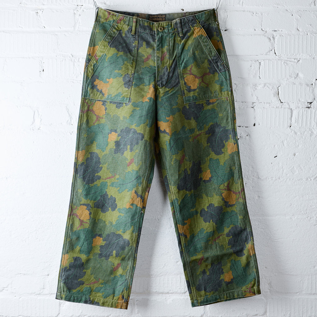 buzz rickson's | br42452 mitchel pattern camouflage trousers civilian model