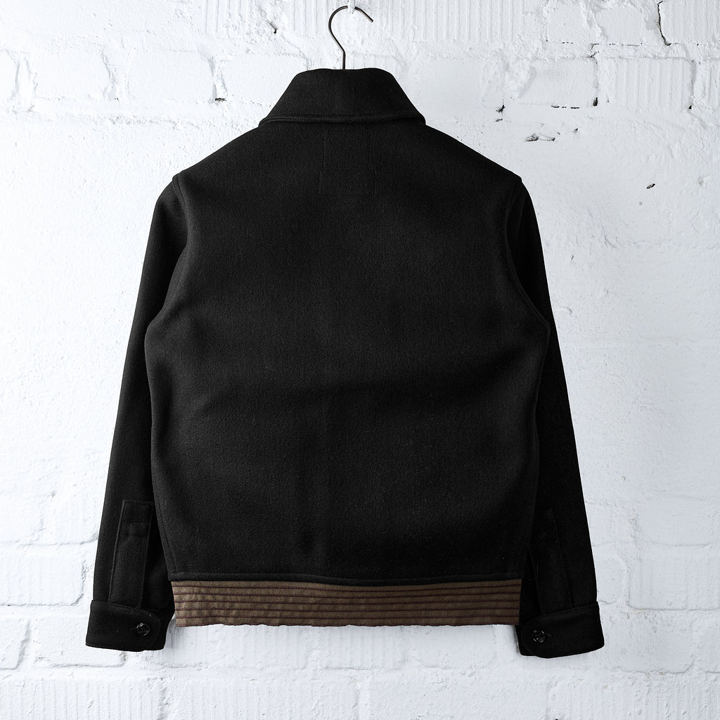 buzz rickson's | br15776 william gibson collection jacket, wool, black ...
