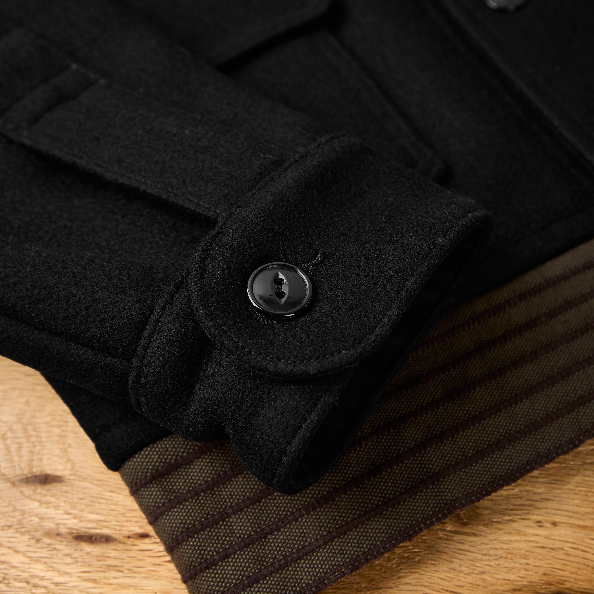 Buzz Rickson Wool buzz rickson's | br15776 william gibson collection jacket, wool, black ...