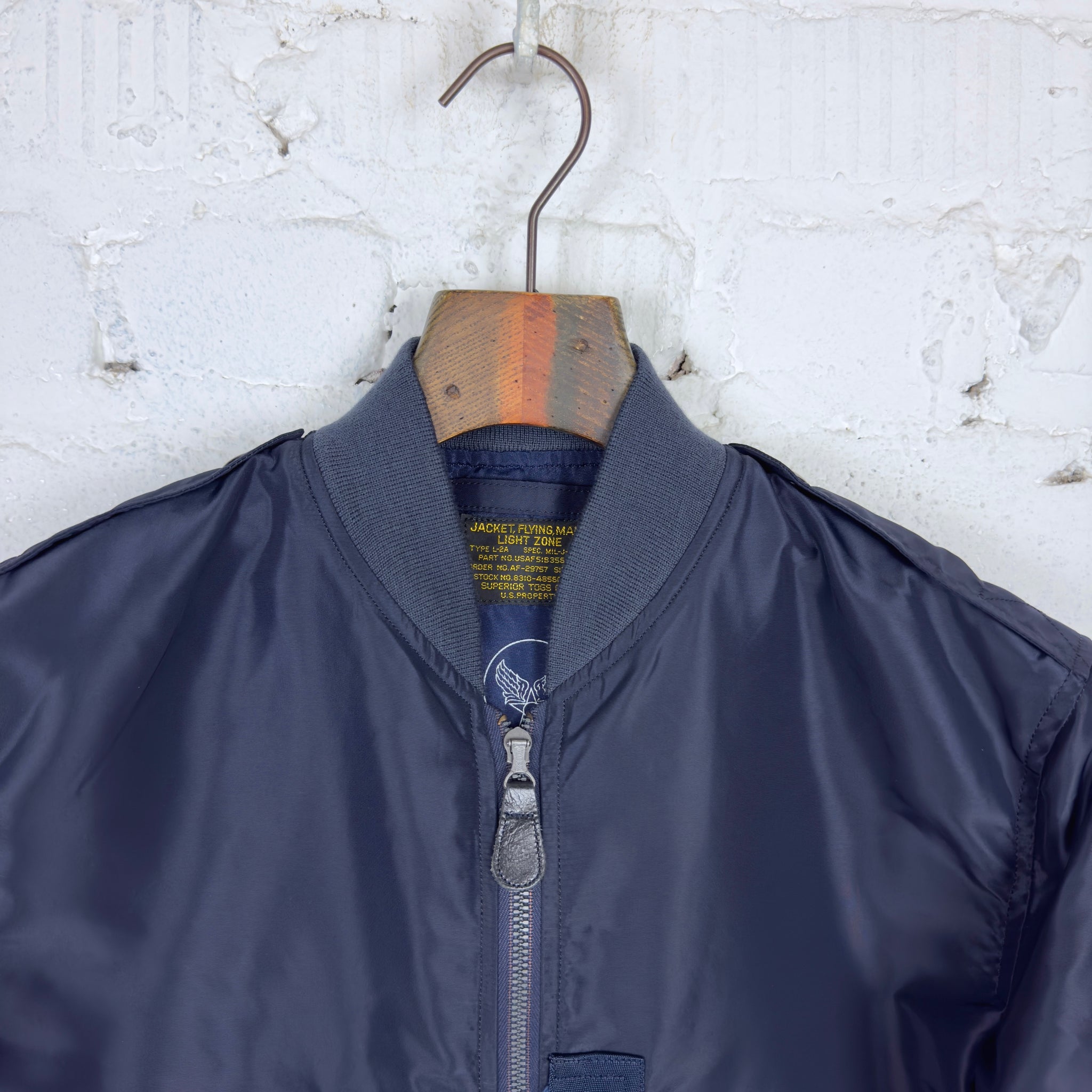 buzz rickson's | br12984 l-2a 'superior togs' flight jacket – stuf
