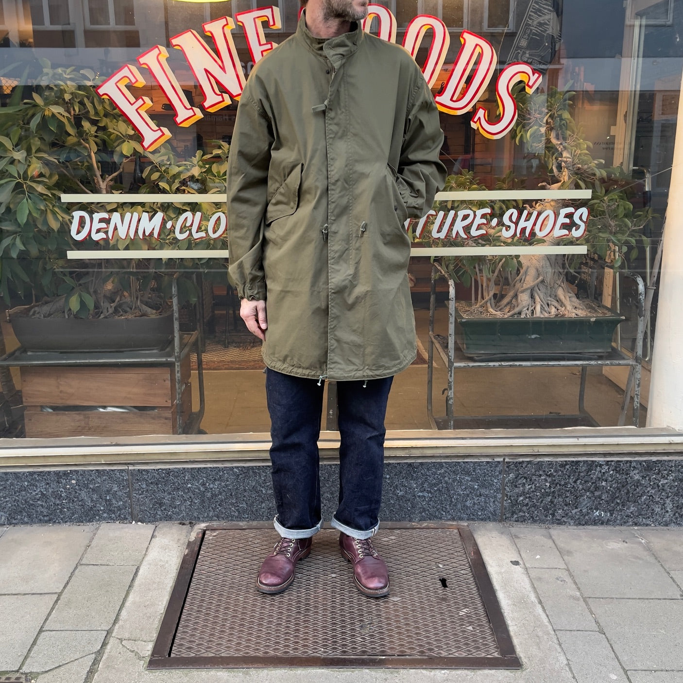 buzz rickson's | br14719 m-65 cold weather parka (no hood) – stuf