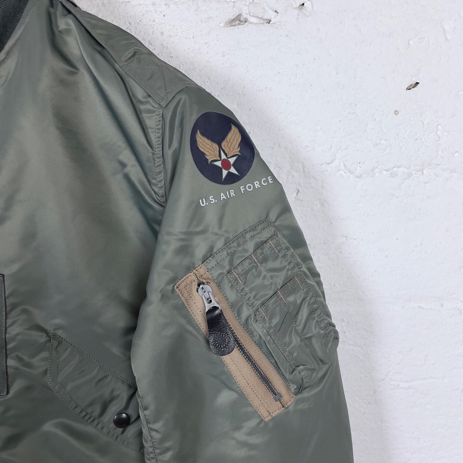 br15411 type l-2 - buzz rickson's 30th anniversary model staff jacket ...