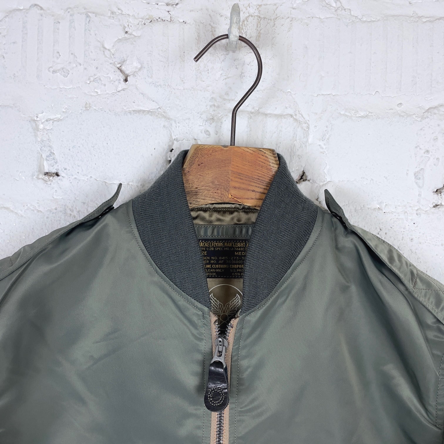 br15411 type l-2 - buzz rickson's 30th anniversary model staff jacket ...