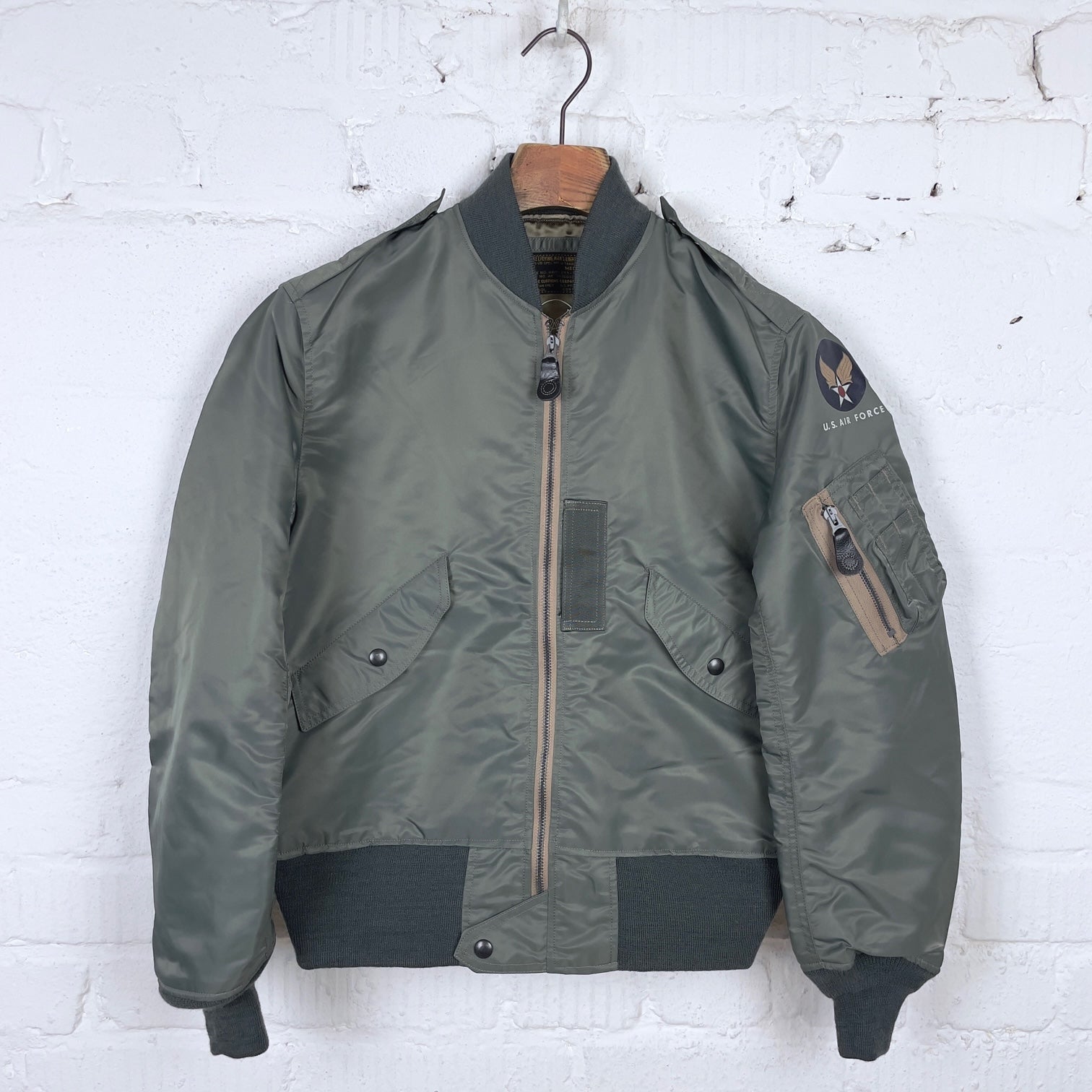 br15411 type l-2 - buzz rickson's 30th anniversary model staff jacket ...