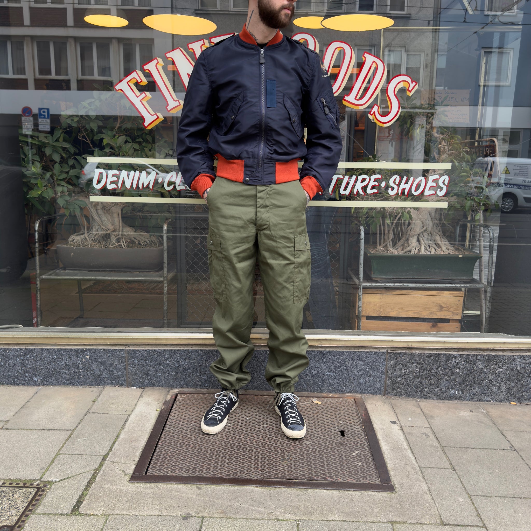 buzz rickson's | br15513 l-2a 'superior togs' flight jacket - navy