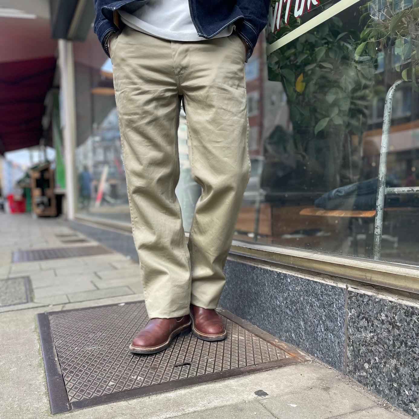 buzz rickson's | br40025a original spec chinos khaki – stuf|f-official