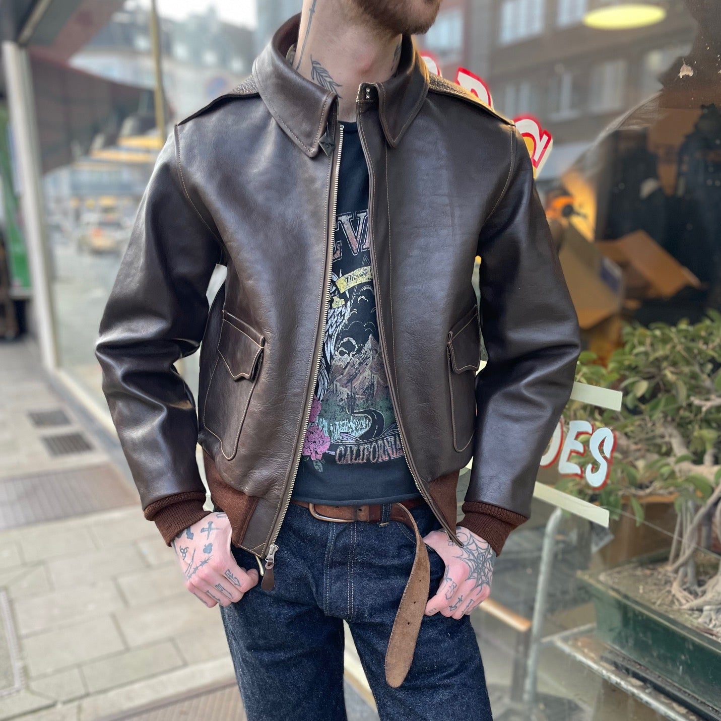 Buzz rickson a2 jacket store