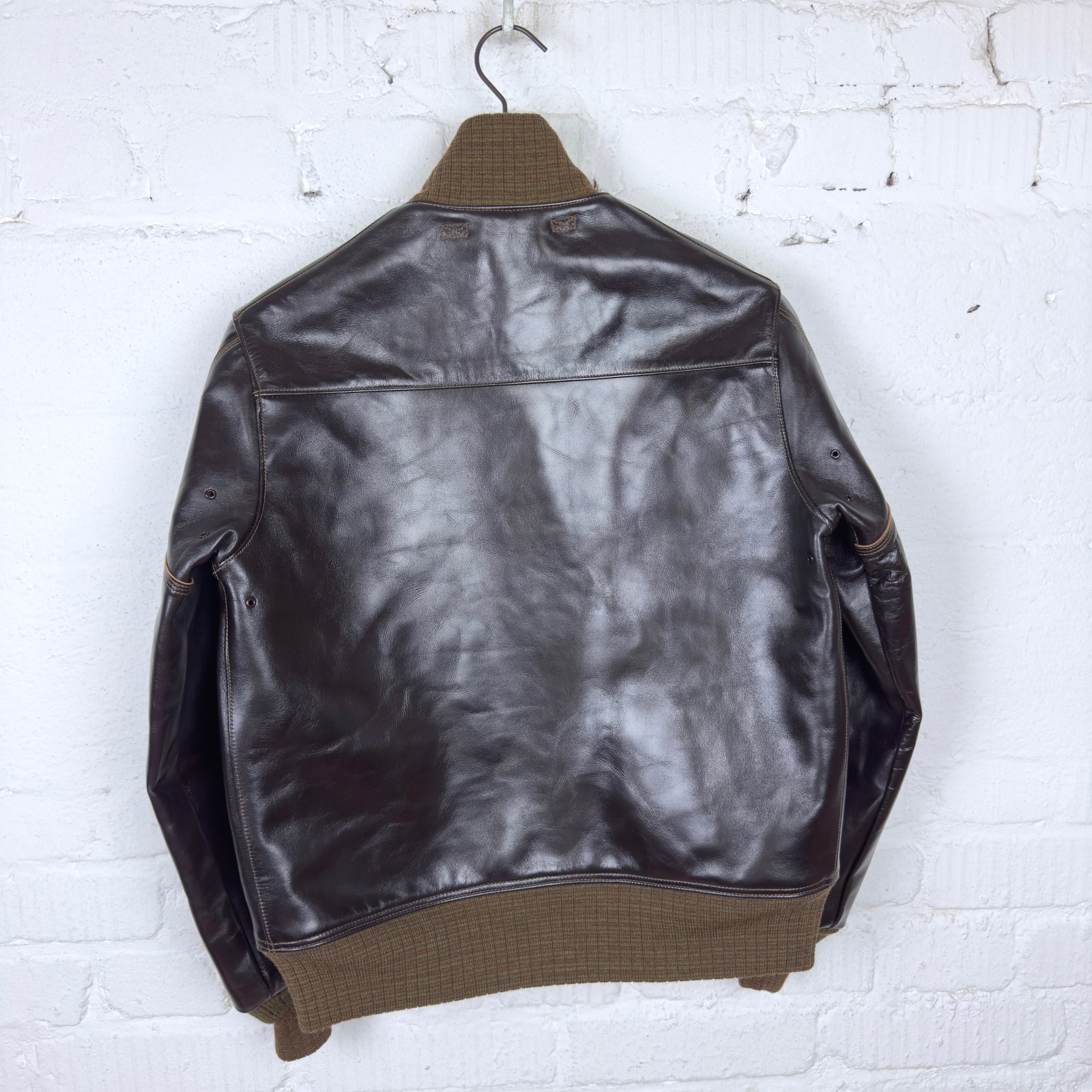 buzz rickson's | br80649 type a-1 flight jacket seal brown – stuf
