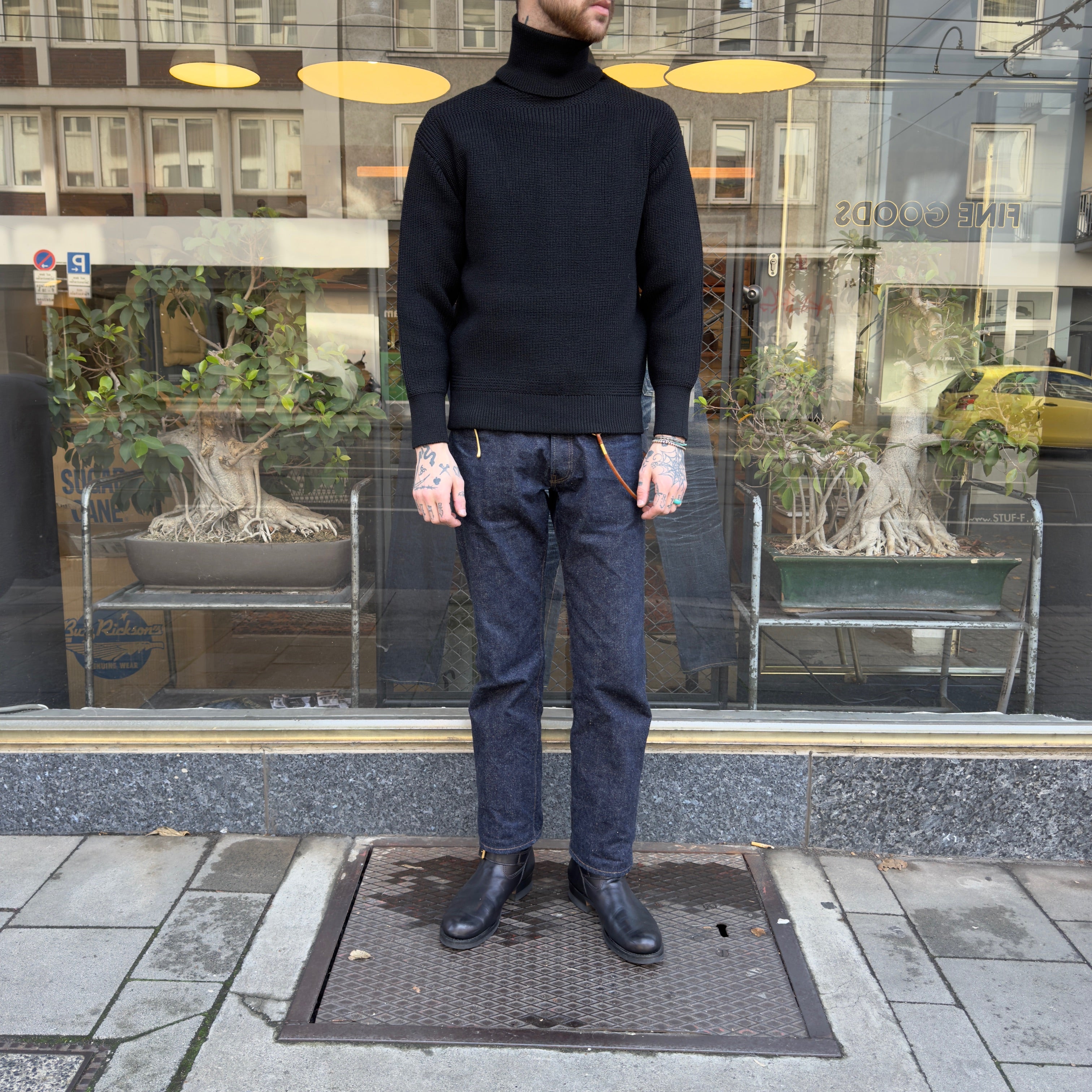 Buzz Rickson Wool buzz rickson's | br90264 william gibson sweaters, wool, turtle neck, b ...