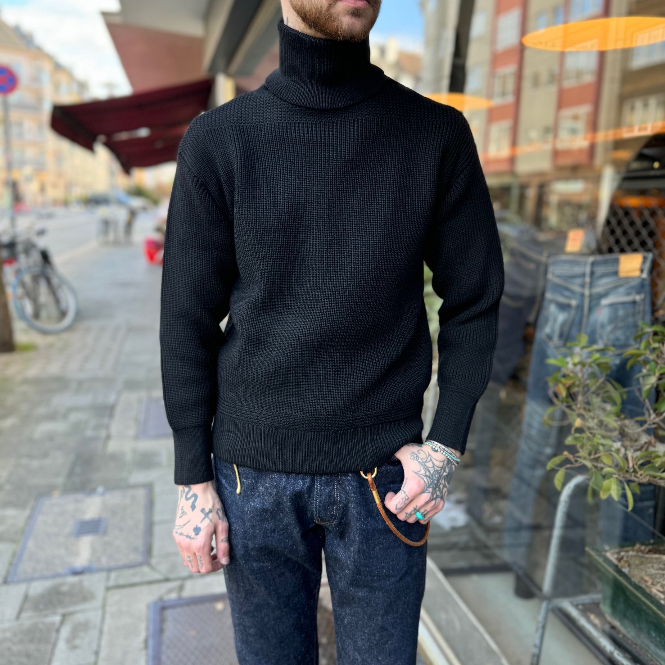 Buzz Rickson Wool buzz rickson's | br90264 william gibson sweaters, wool, turtle neck, b ...