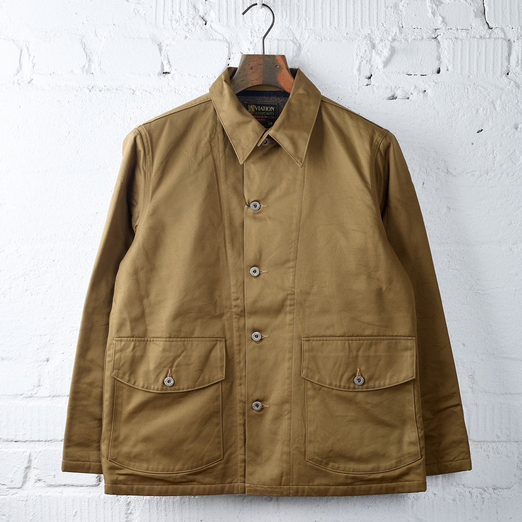 buzz rickson's | br15770 viation associates army working jacket troy blanket lined