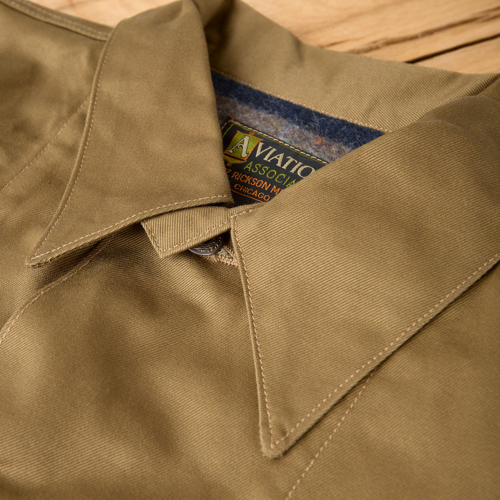 buzz rickson's | br15770 viation associates army working jacket troy blanket lined - Bild 3