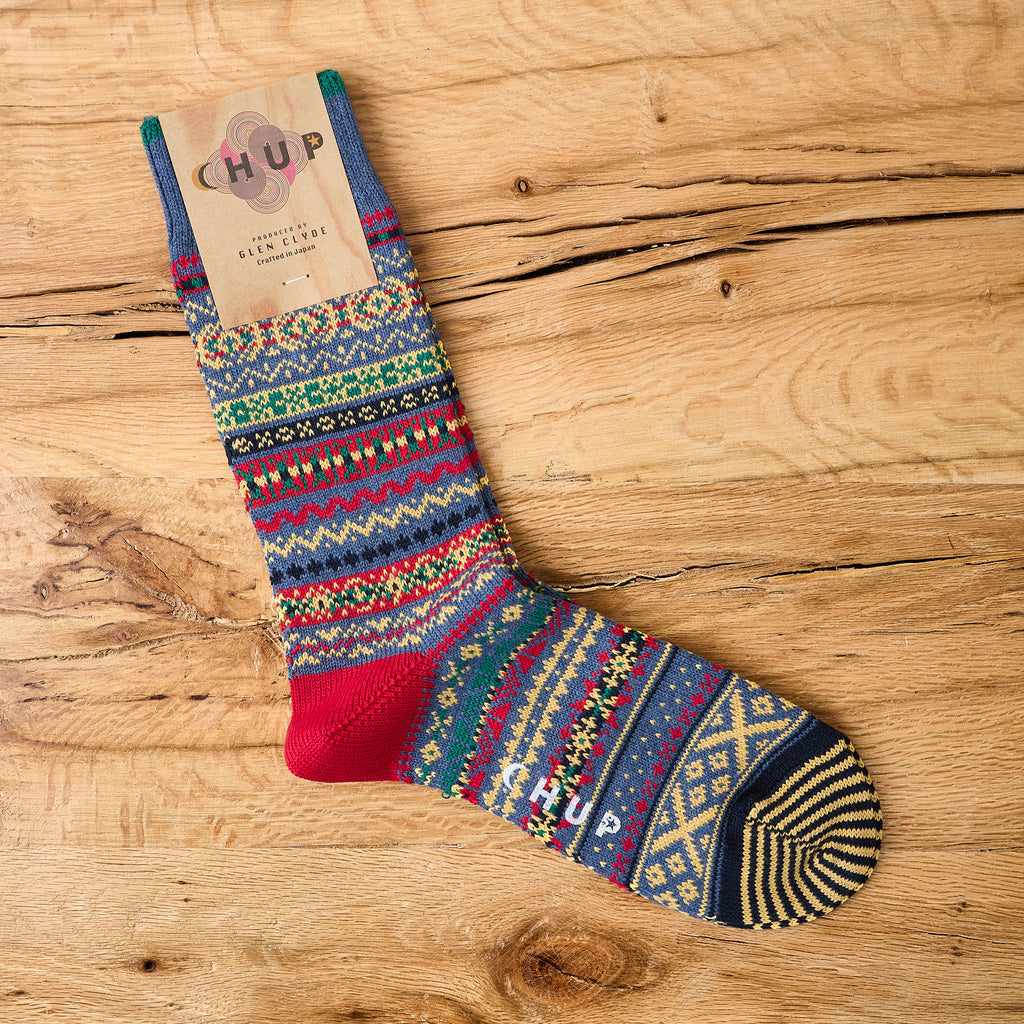 chup socks | havn - indigo
