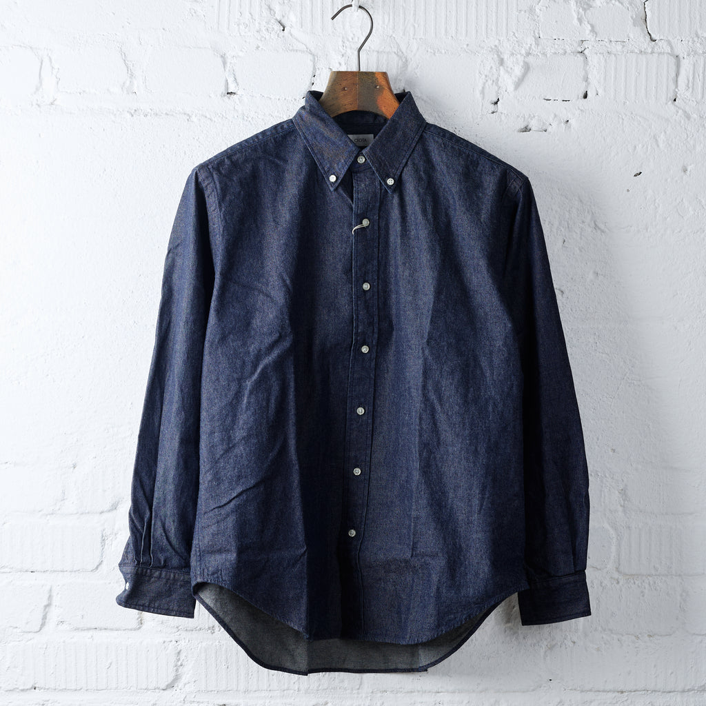 ciota | denim b.d shirt - navy (one wash)