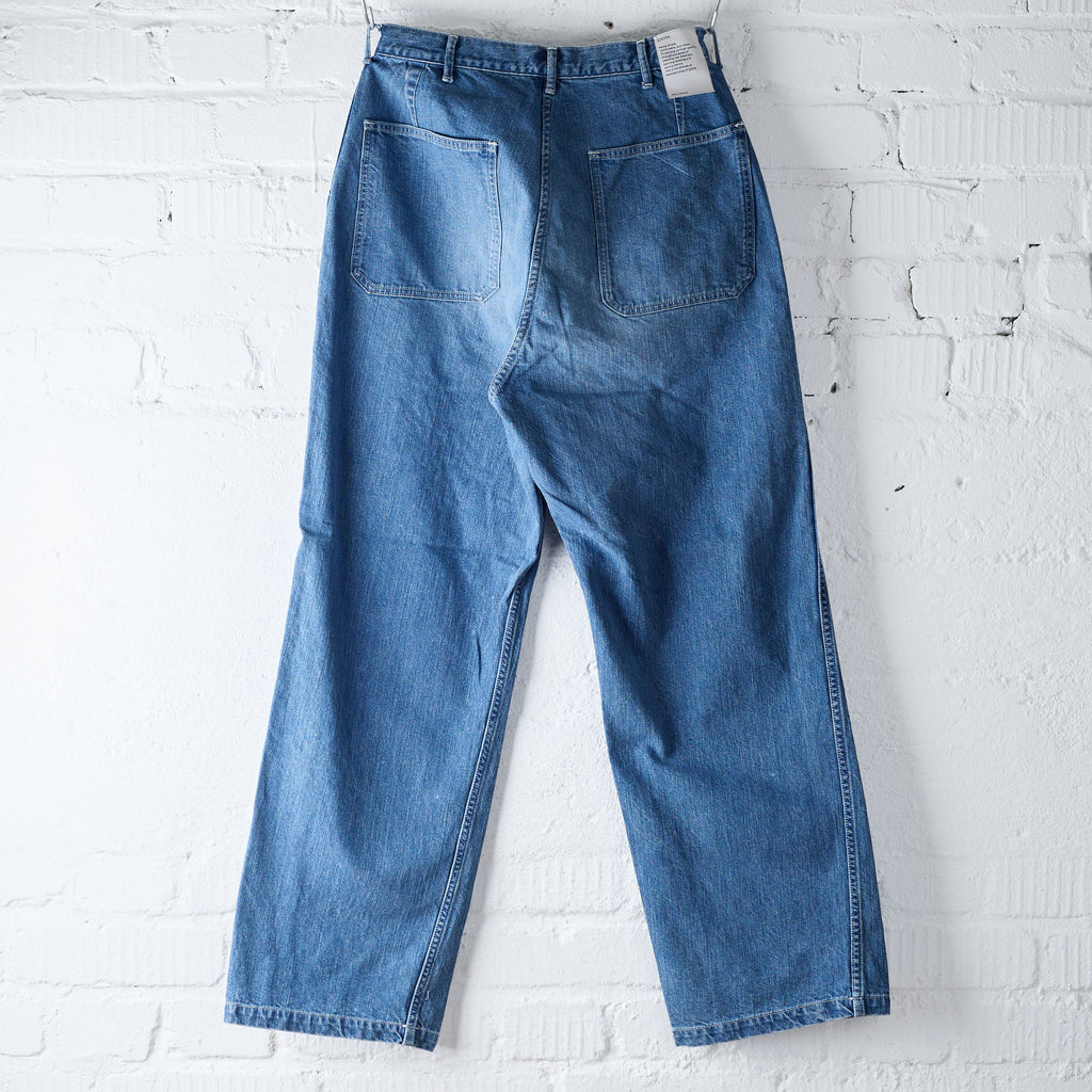 ciota | denim baker pants, medium dark blue damage - Bild 2