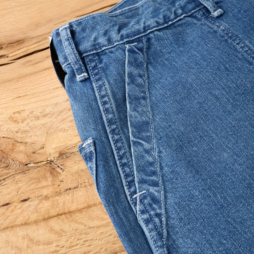 ciota | denim baker pants, medium dark blue damage - Bild 4