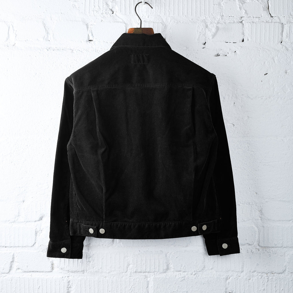ciota | double pocket corduroy jacket (one wash) - black - Bild 3