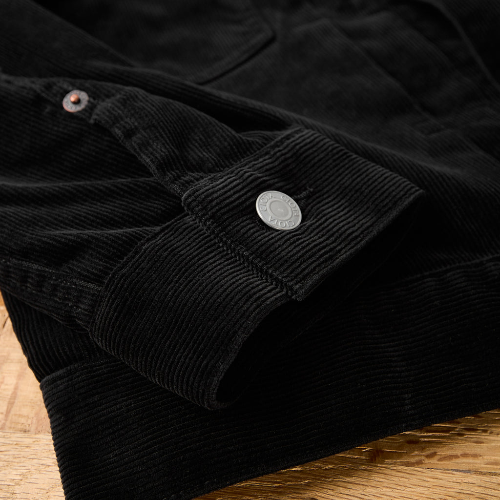 ciota | double pocket corduroy jacket (one wash) - black - Bild 5