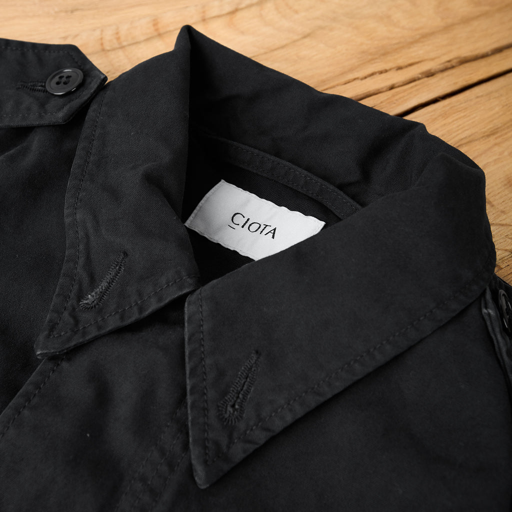 ciota | m-1951 field jacket (stonewash) - black - Bild 3