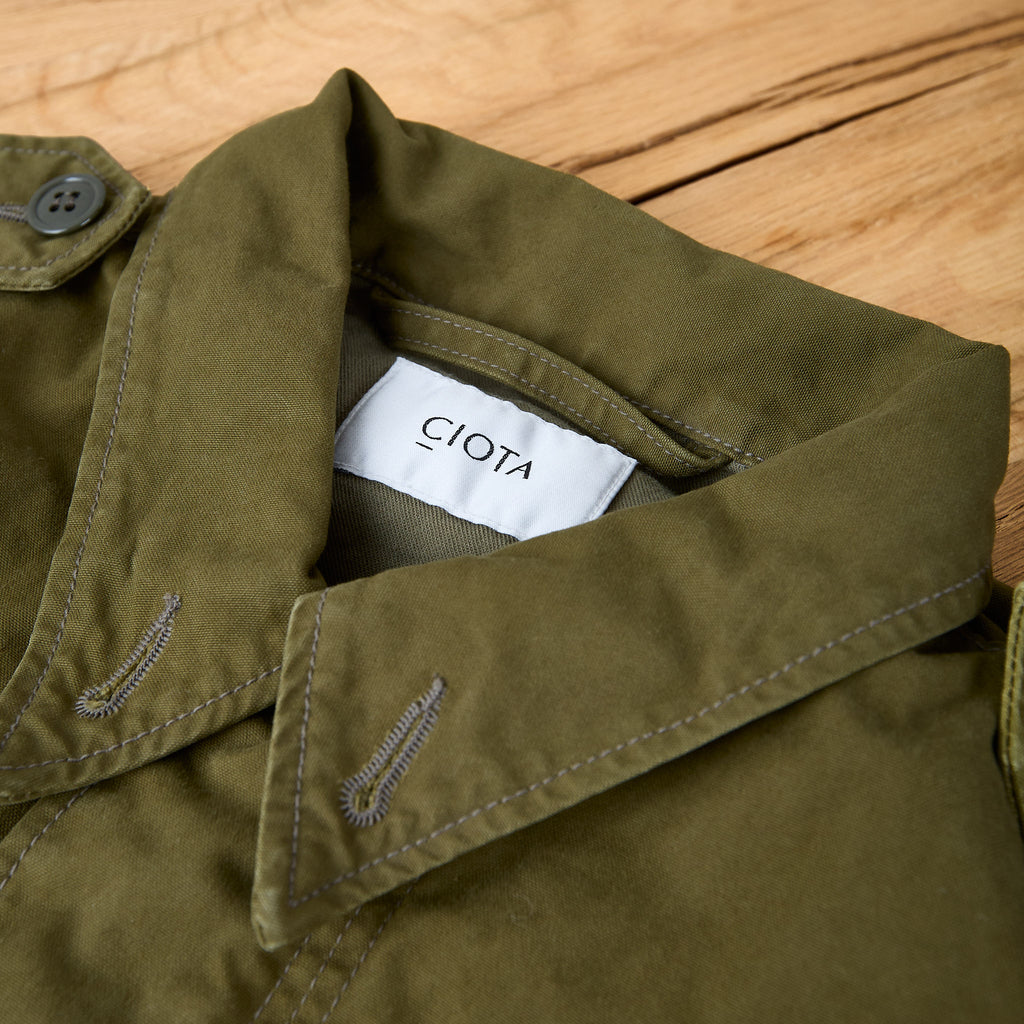 ciota | m-1951 field jacket (stonewash) - dark olive - Bild 3
