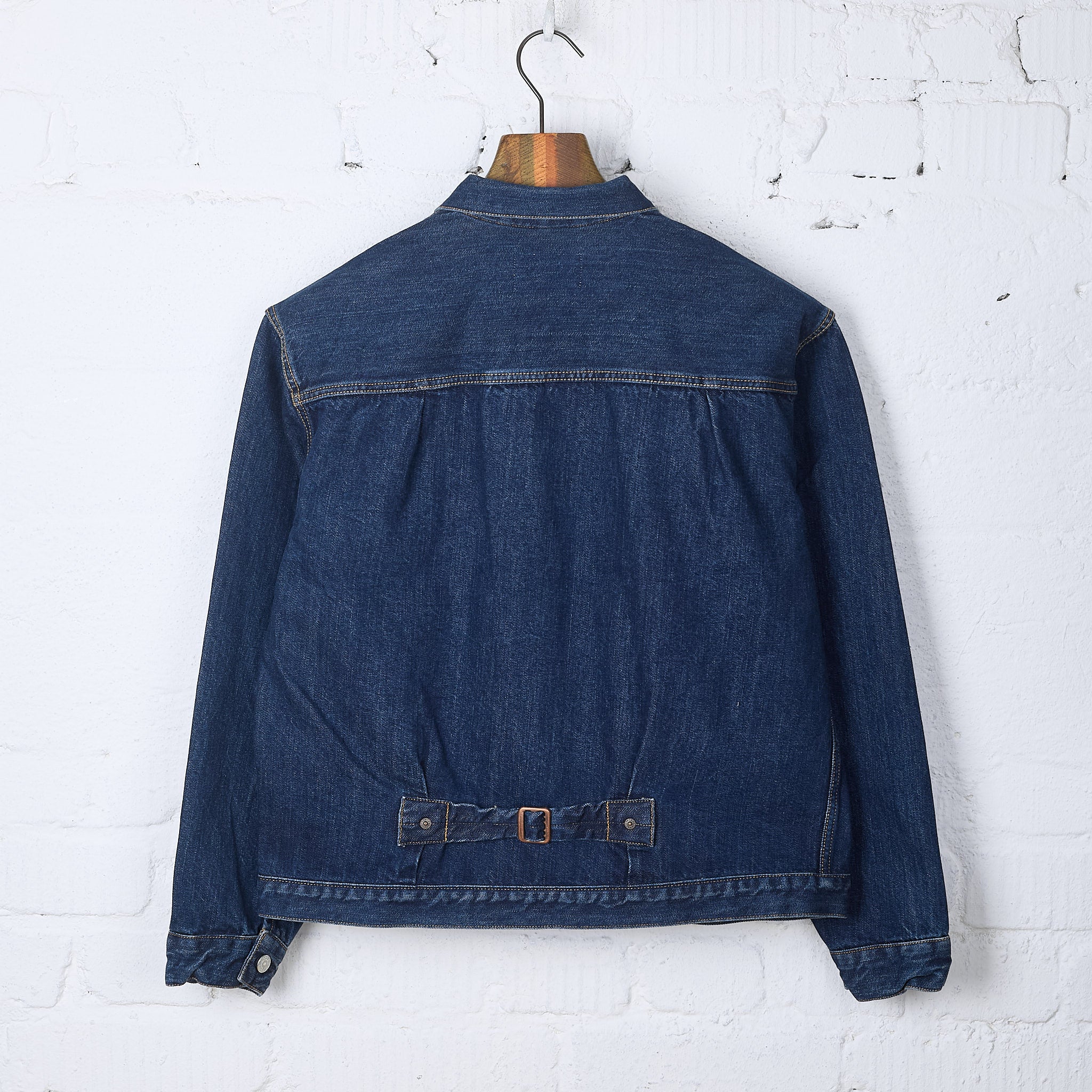 ciota | new single pocket denim jacket (real indigo) - dark blue